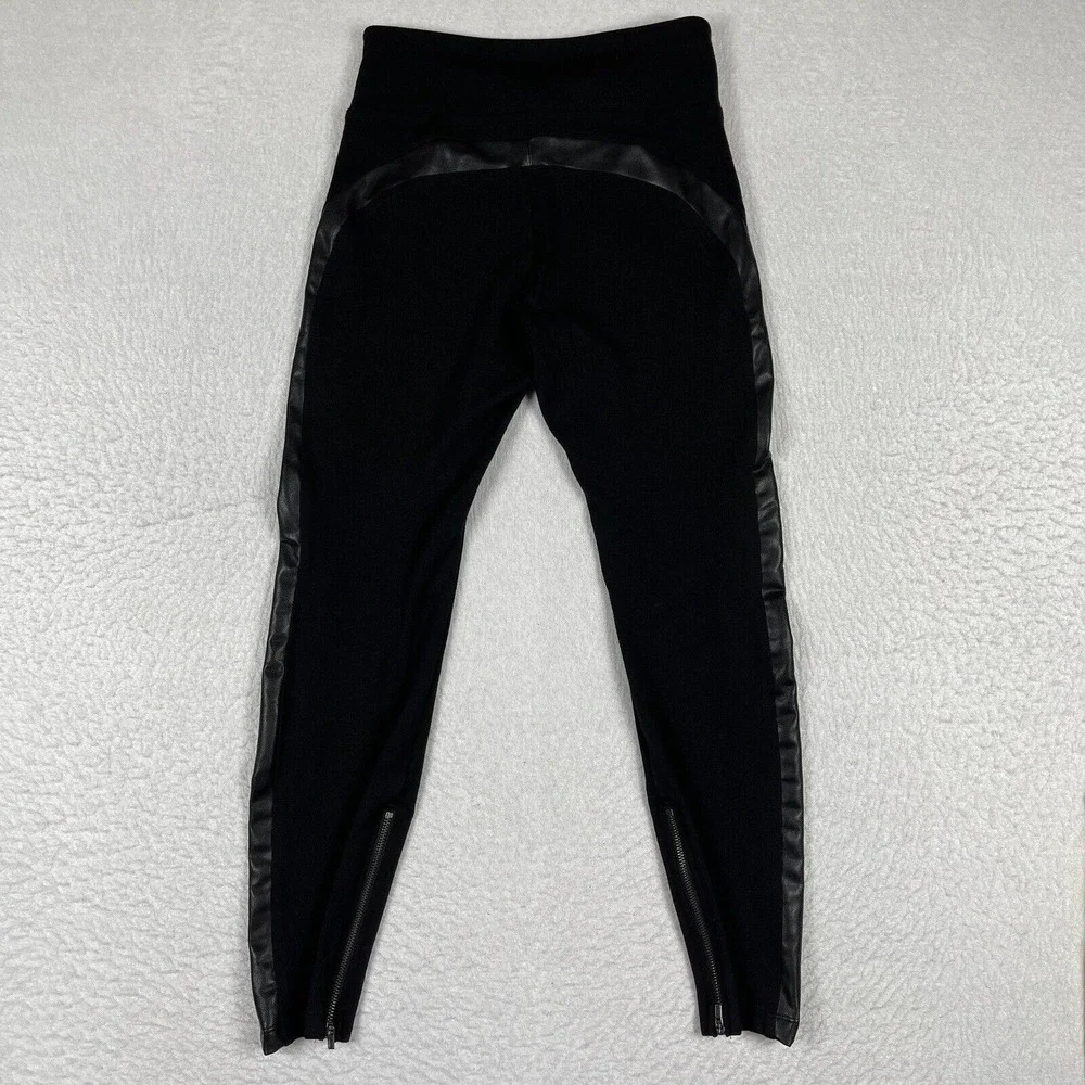 Athleta Pants‎ Womens 2P Petite Black Siena Ankle Pant High Rise Lady Athleisure